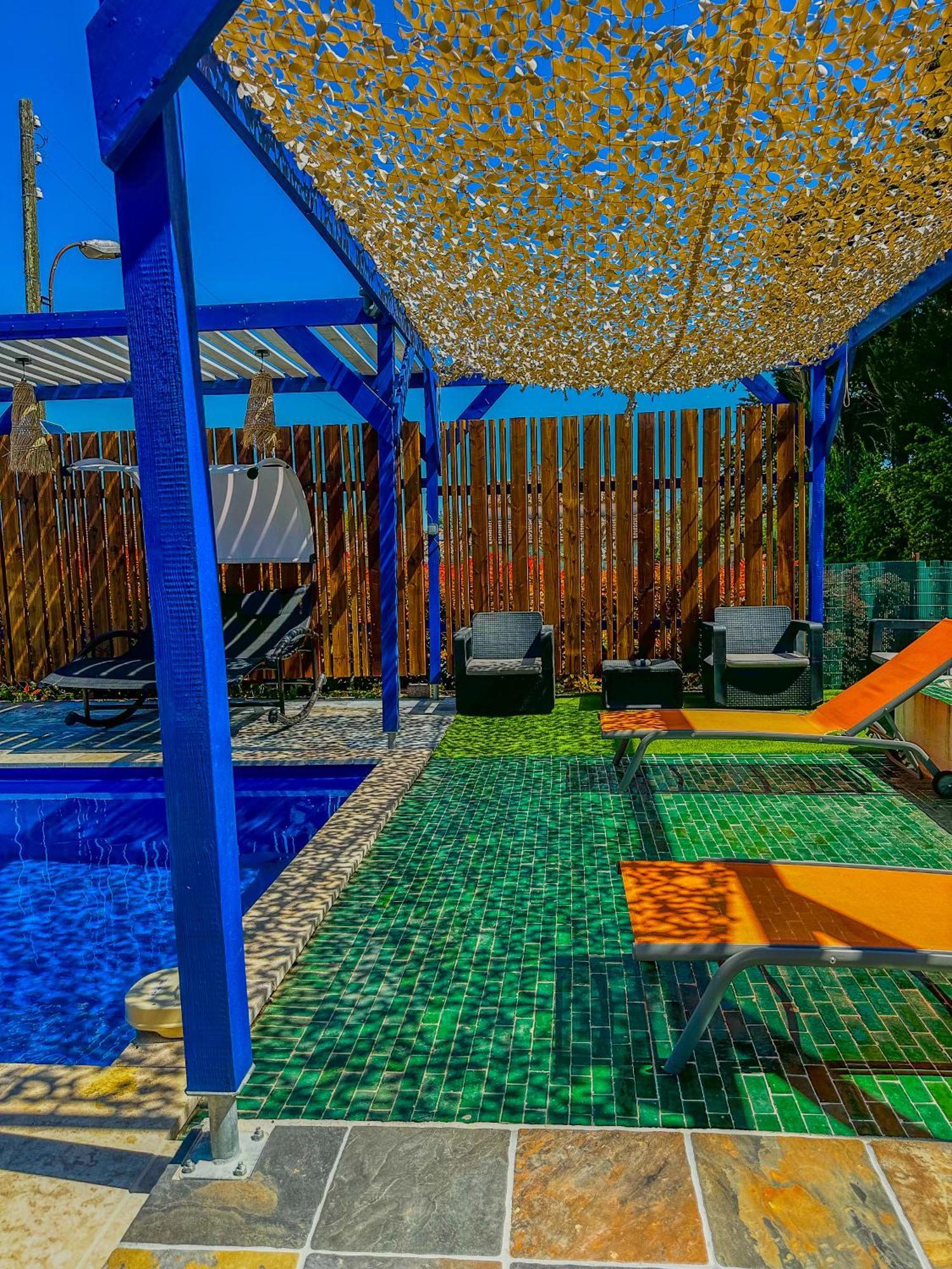 Вилла Loft Modern Avec Jardin Piscine Et Pool House Lavalette Экстерьер фото