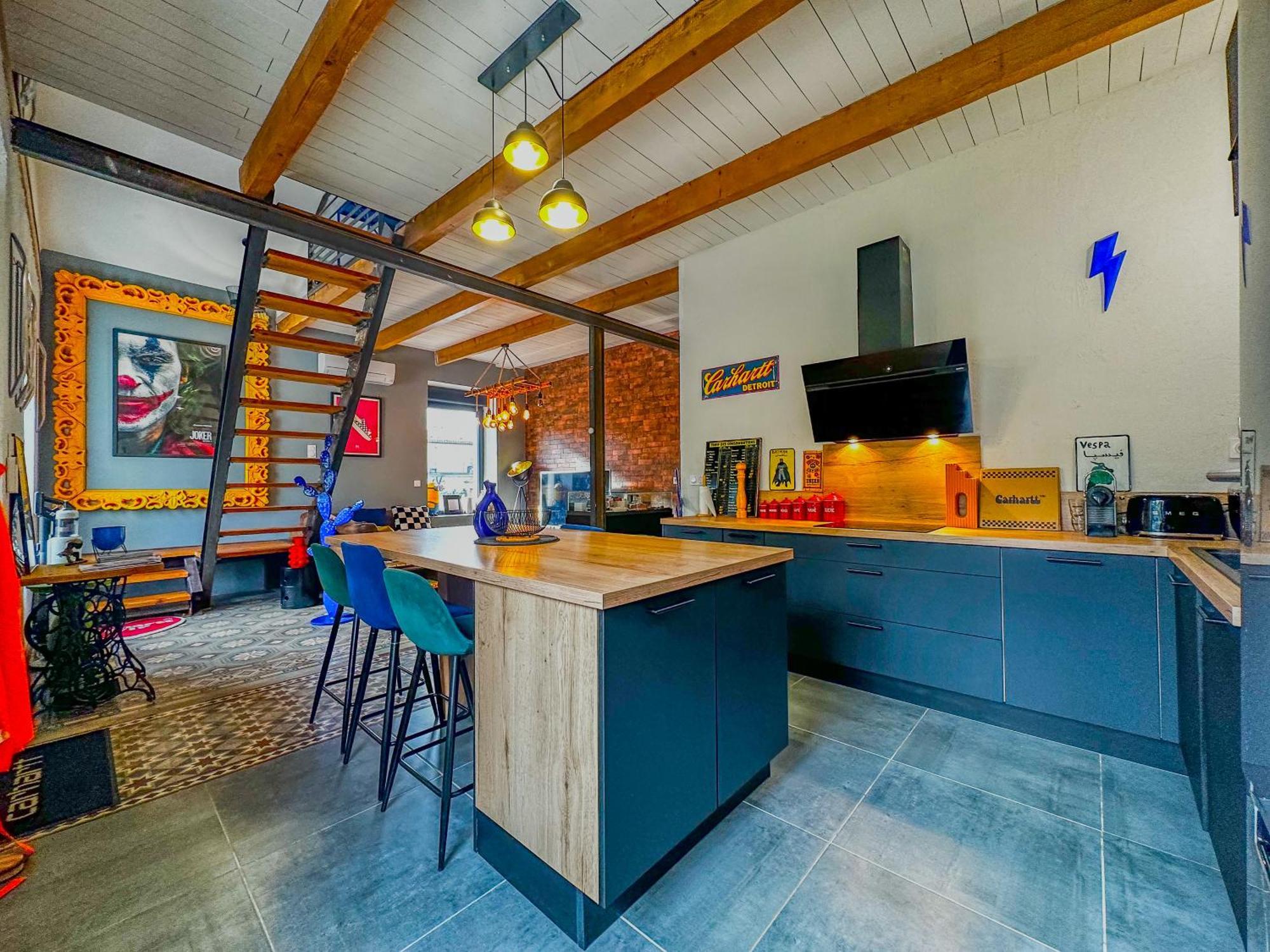 Вилла Loft Modern Avec Jardin Piscine Et Pool House Lavalette Экстерьер фото