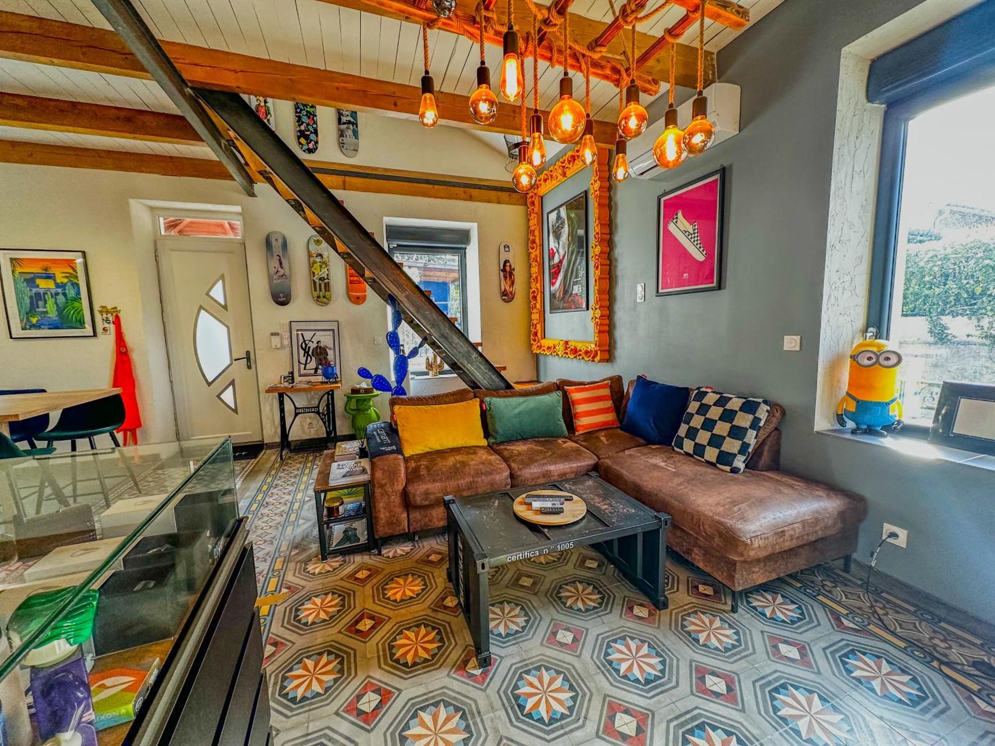 Вилла Loft Modern Avec Jardin Piscine Et Pool House Lavalette Экстерьер фото